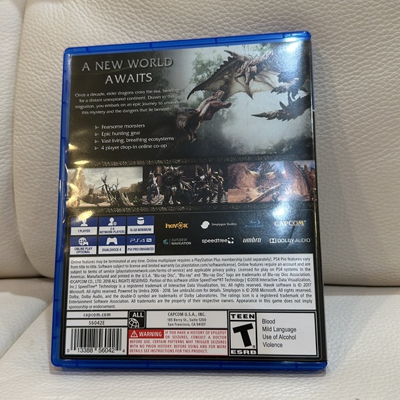 Monster Hunter World (Playstation 4 - PS4) - Picture 2 of 5